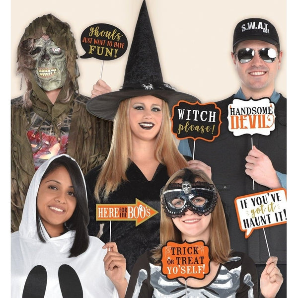 Halloween Words Photo Prop Kit