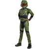 Halo Infinite Master Chief Costume, Kids Size Video Game Inspired Character Jumpsuit, Classic Child Size