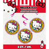 Hanging Swirl Decorations - Hello Kitty, 3 Count