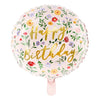 Happy Birthday 14" Foil Balloon