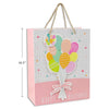 Happy Birthday Balloon Jumbo Gift Bag 12.25x16.5x4.75in