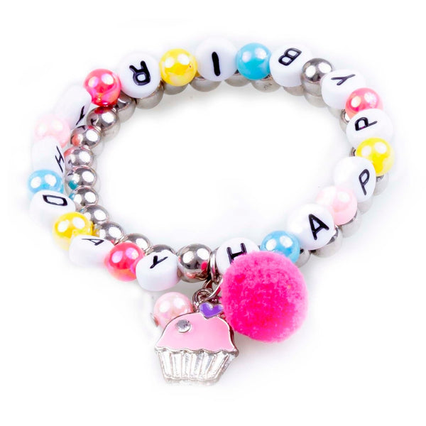 Happy Birthday Bracelet Set, 2pc