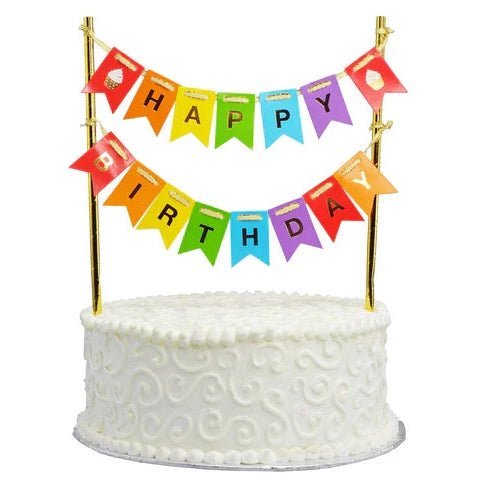 Happy Birthday Cake Bunting