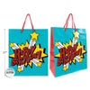 Happy Birthday Gift Bag Red Glitter