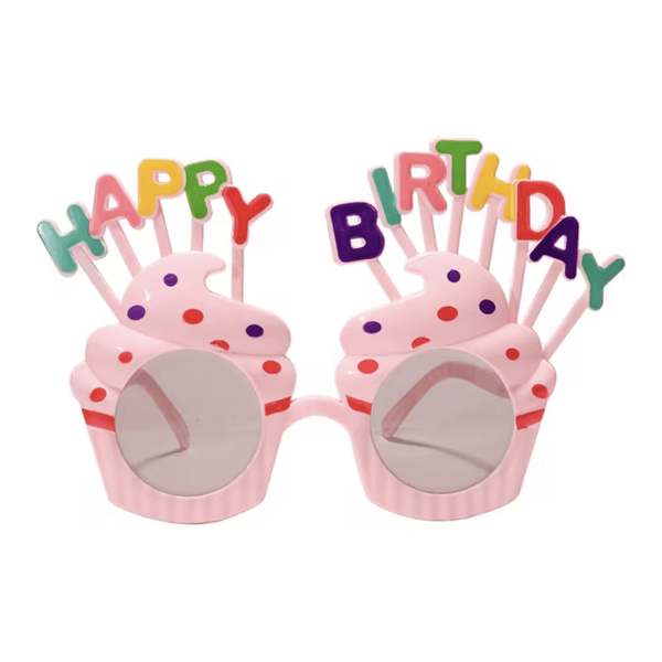 Happy Birthday Pink Sunglasses