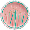 Happy Bright Birthday 7" Plates