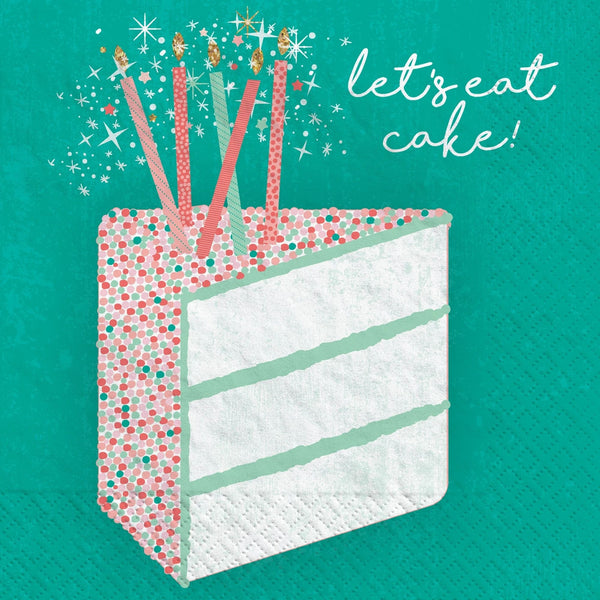 Happy Bright Birthday Beverage Napkins