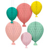 Happy Bright Birthday Honeycomb Decorations