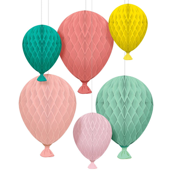 Happy Bright Birthday Honeycomb Decorations
