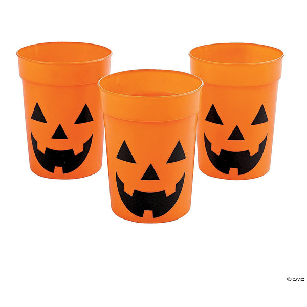 Happy Jack-O'-Lantern Cups