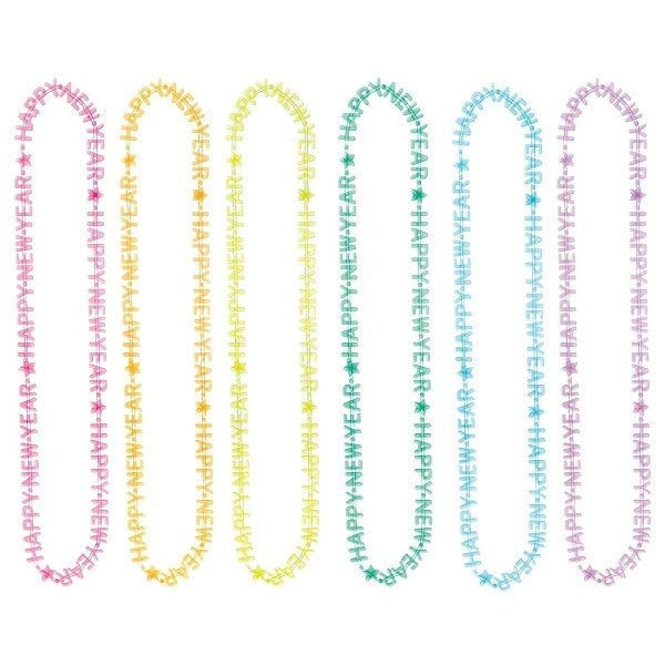 Happy New Year Glow Necklaces