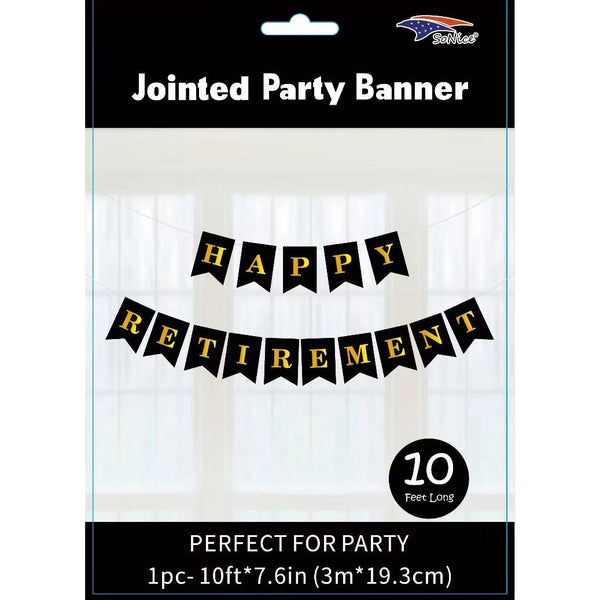 Happy Retirement Banner