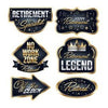 Happy Retirement Cutouts