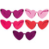 Heart Glasses Multi-Pack, Set of 10