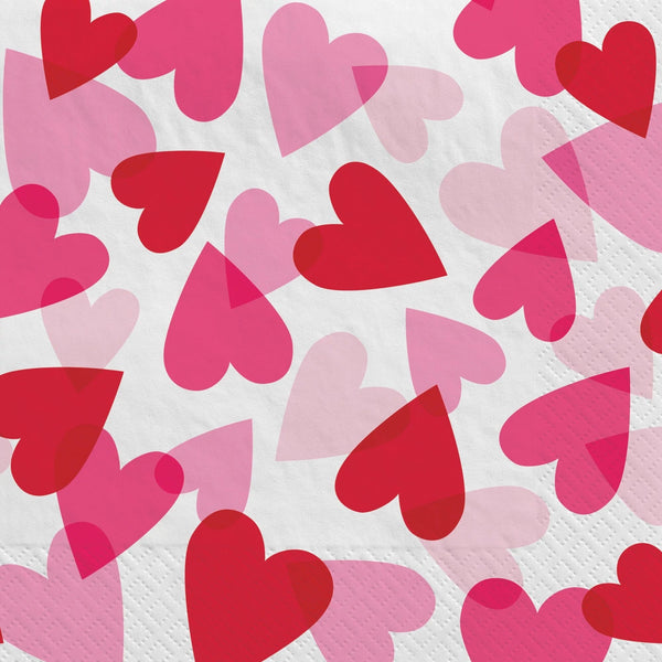 Heart Party Lunch Napkins