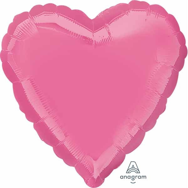 Heart Shaped Balloon 18" Rose