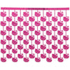 Hello Kitty Face Pack Foil Fringe Backdrop