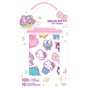 Hello Kitty Sticker Variety Pack, 10 Sheets, 100+ Stickers