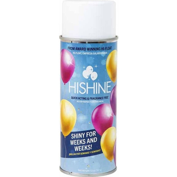 Hi-Float Hi-Shine Balloon Spray 12oz Aerosol