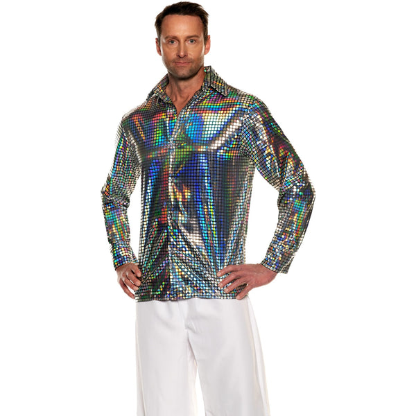 Hologram Disco Shirt - XXL