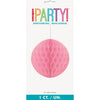 Honeycomb Ball – 8" – Hot Pink