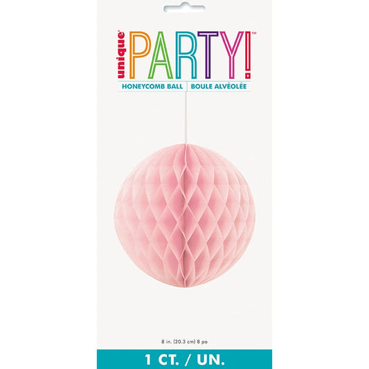 Honeycomb Ball – 8" – Lovely Pink