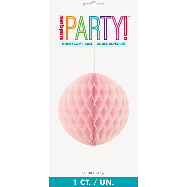 Honeycomb Ball – 8" – Lovely Pink