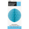 Honeycomb Ball – 8" – Powder Blue
