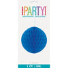 Honeycomb Ball – 8" – Royal Blue