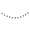 Honeycomb Ball Garland - Gold