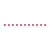 Honeycomb Ball Garland - Red