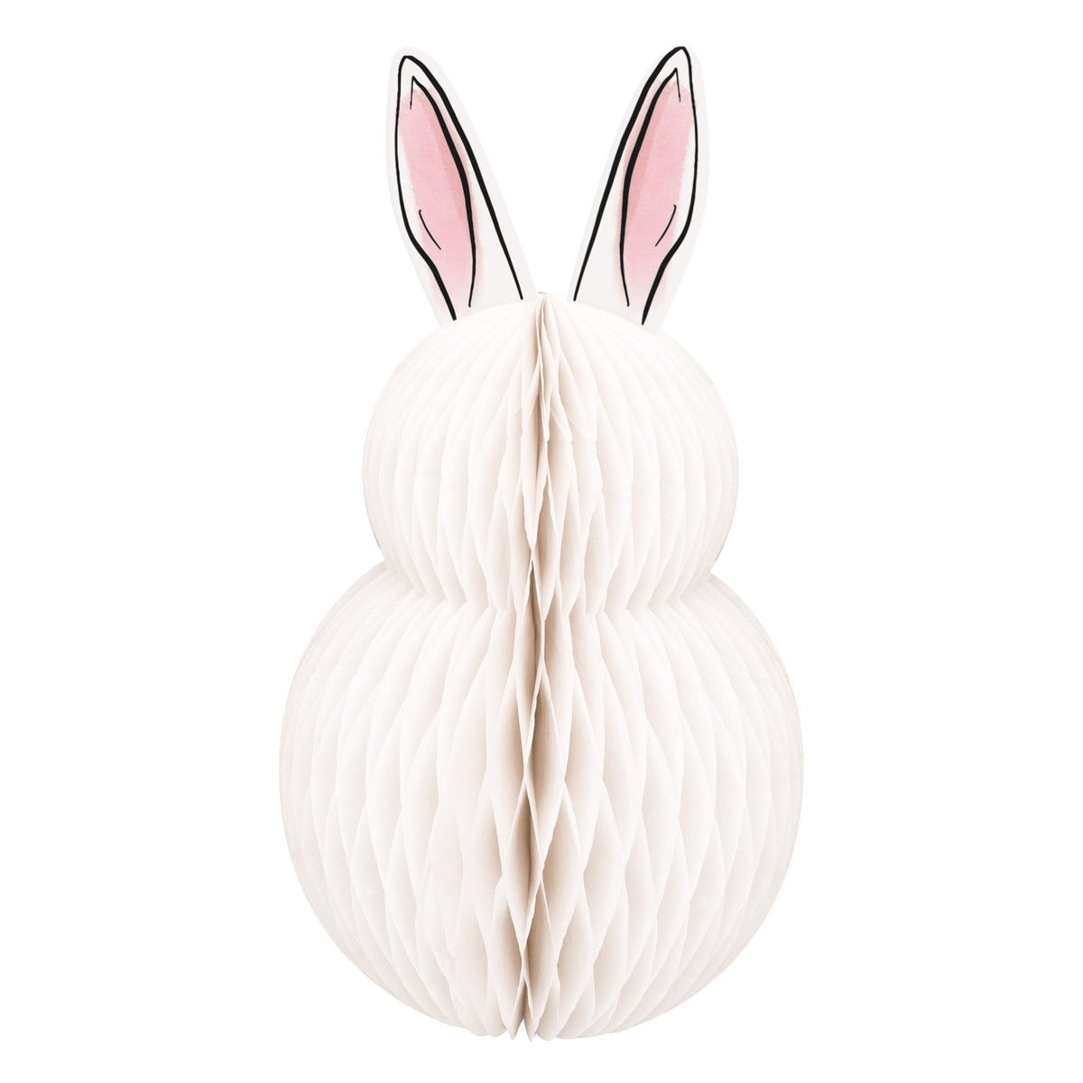 Honeycomb Decoration - Easter, 5 Piece Hanging Bunny & Egg