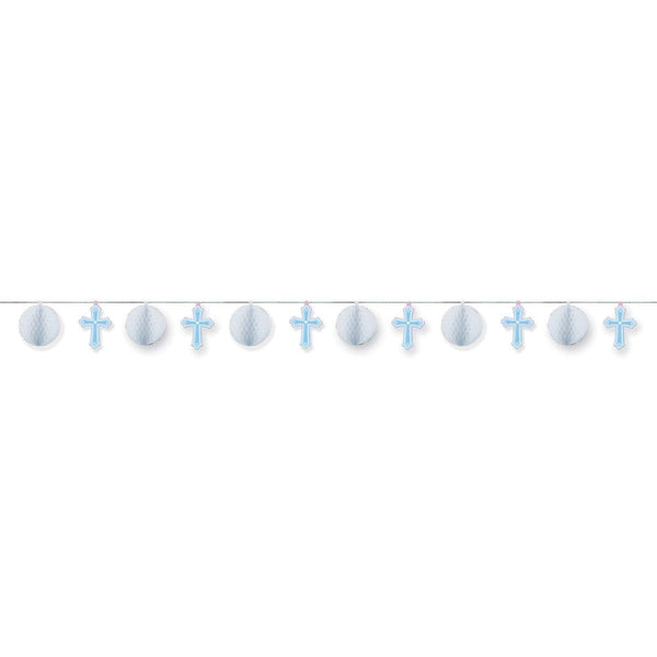 Honeycomb Trimmer - Sweet Christening Blue