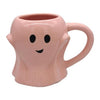 Hoot Hween Ceramic Pink Ghost Mug 11.5oz