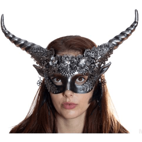 Horned Venetian Mask