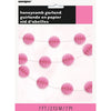 Hot Pink Honeycomb Ball Garland – 7ft