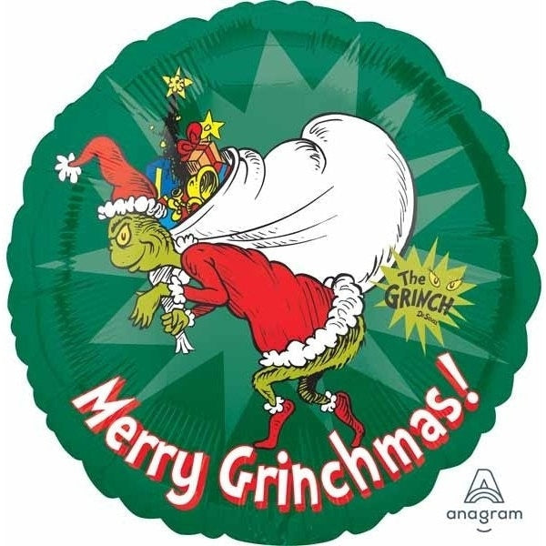 How The Grinch Stole Xmas 18" Rnd