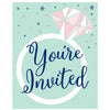 Invitations - Mint To Be, 4" x 5", 8 Count