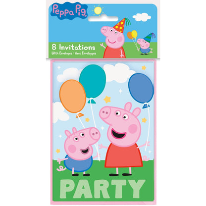 Invitations - Peppa Pig™, 8 Count
