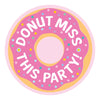 Invitations - Postcard, Donut Party, 4 1/4" x 6 1/4", 8 Count