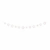 Iridescent Star Garland – 6ft