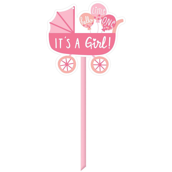 It's a Girl Lawn Sign
