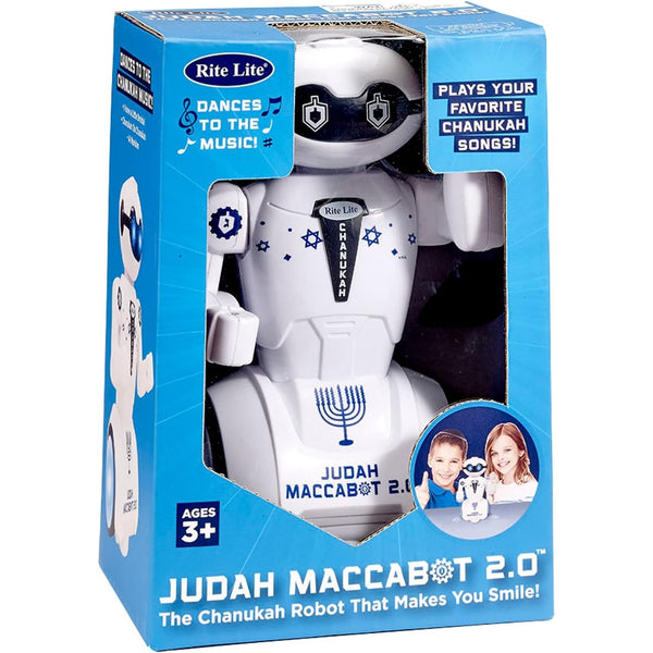 Judah Maccabot 2.0 Chanukah Robot,Plays 3Chanukah songs