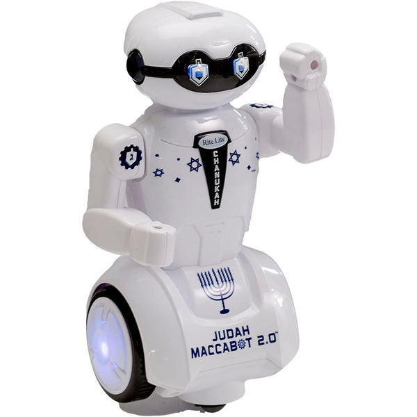 Judah Maccabot 2.0 Chanukah Robot,Plays 3Chanukah songs
