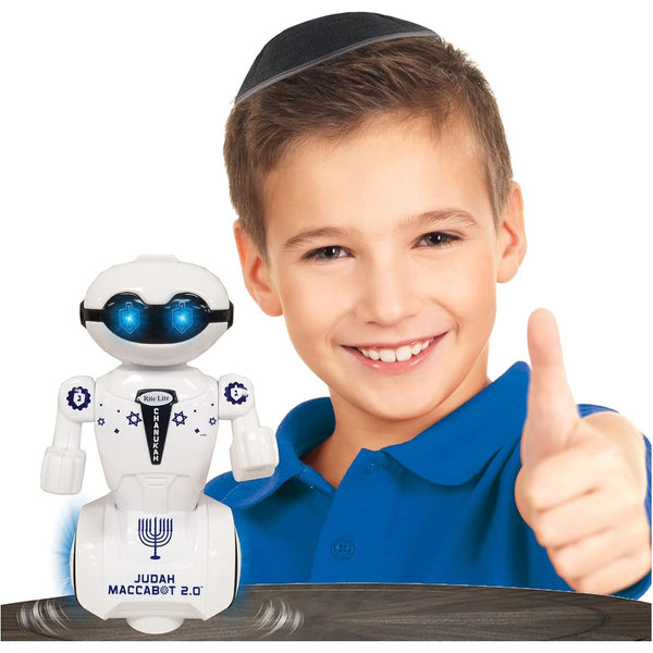 Judah Maccabot 2.0 Chanukah Robot,Plays 3Chanukah songs