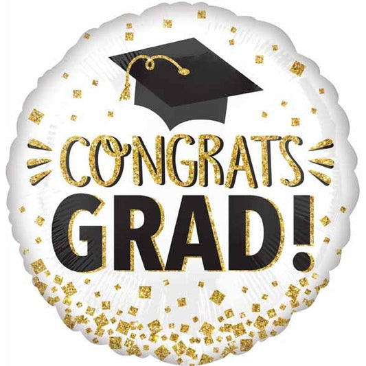 Jumbo Congrats Grad 28" Foil Balloon