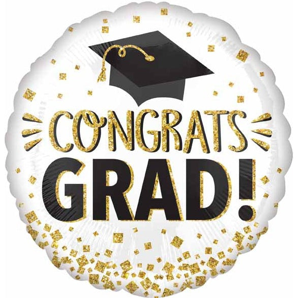 Jumbo Congrats Grad 28" Foil Balloon