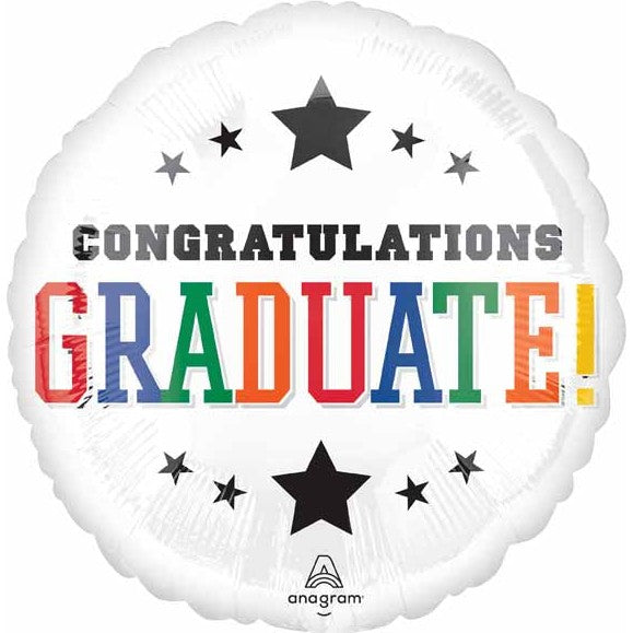 Jumbo Congratulations Graduate 28" Foil Balloon