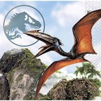 Jurassic World 4 Beverage Napkins, 16 Count