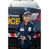 Kids Police Officer Costume Set, Includes 5 Accessories, Size 5-6